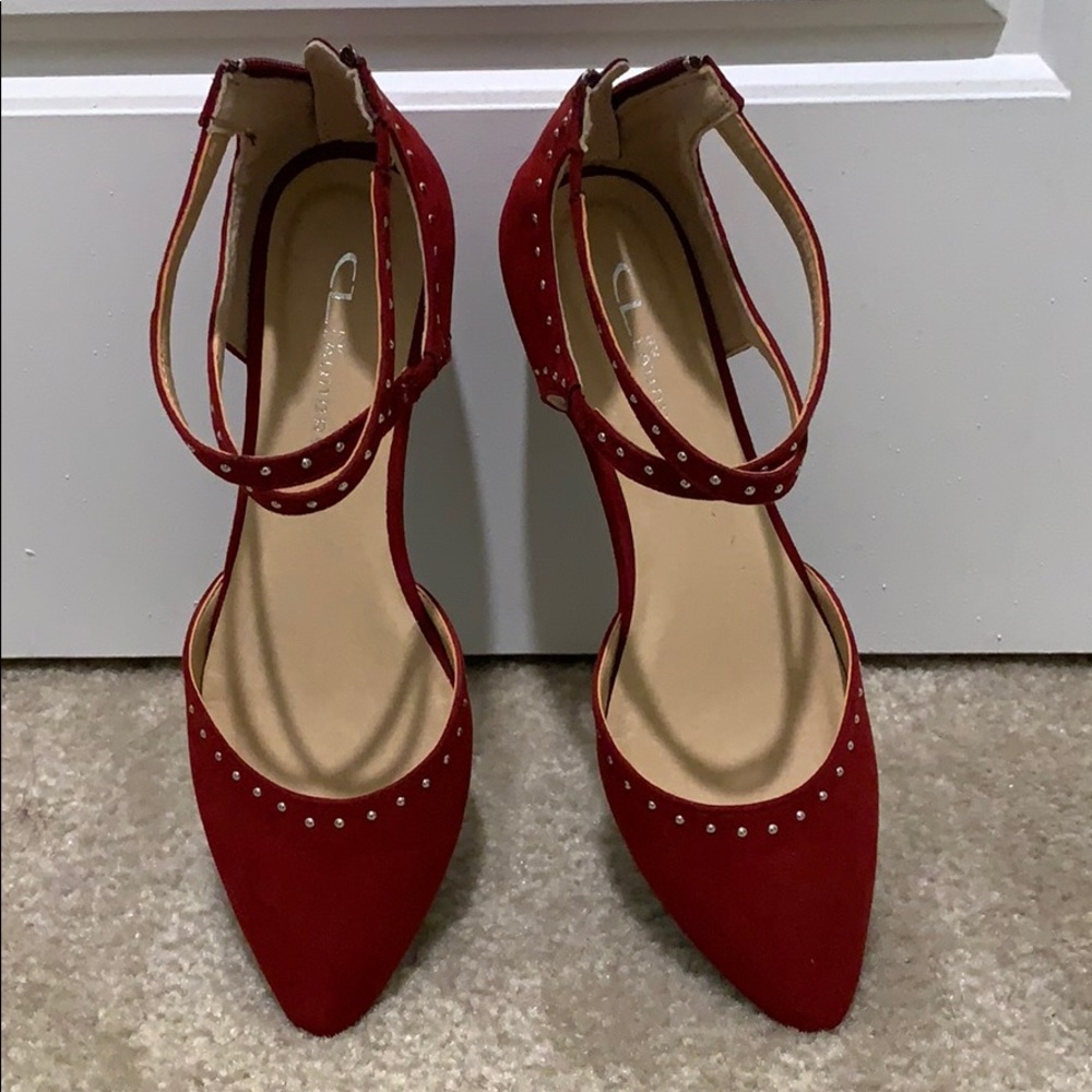 CL mini heeled flats
